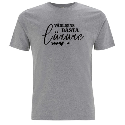 Världens Bästa Lärare T-shirt-Lovely Text