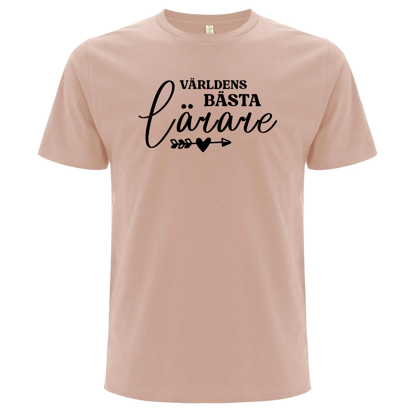 Världens Bästa Lärare T-shirt-Lovely Text