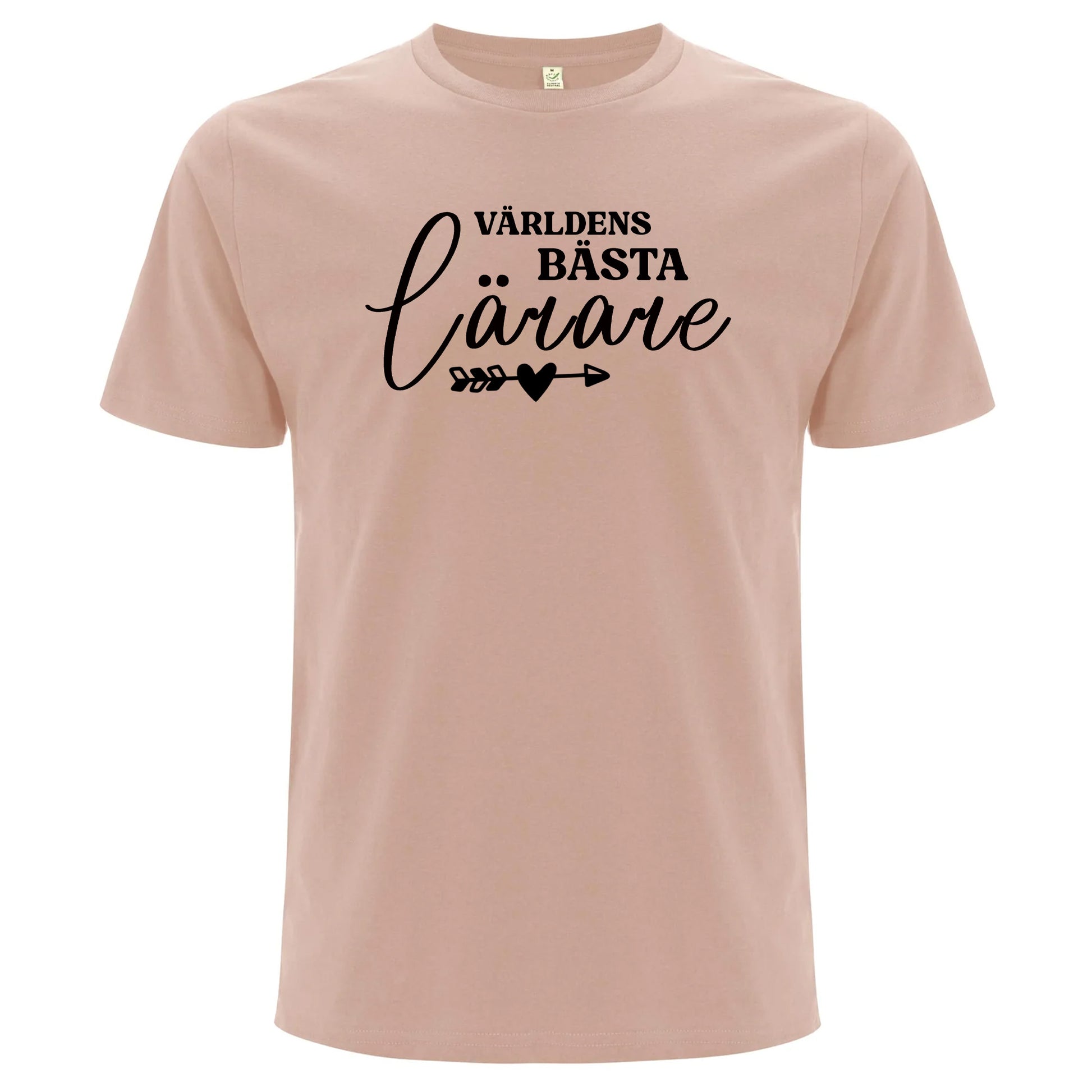 Världens Bästa Lärare T-shirt-Lovely Text