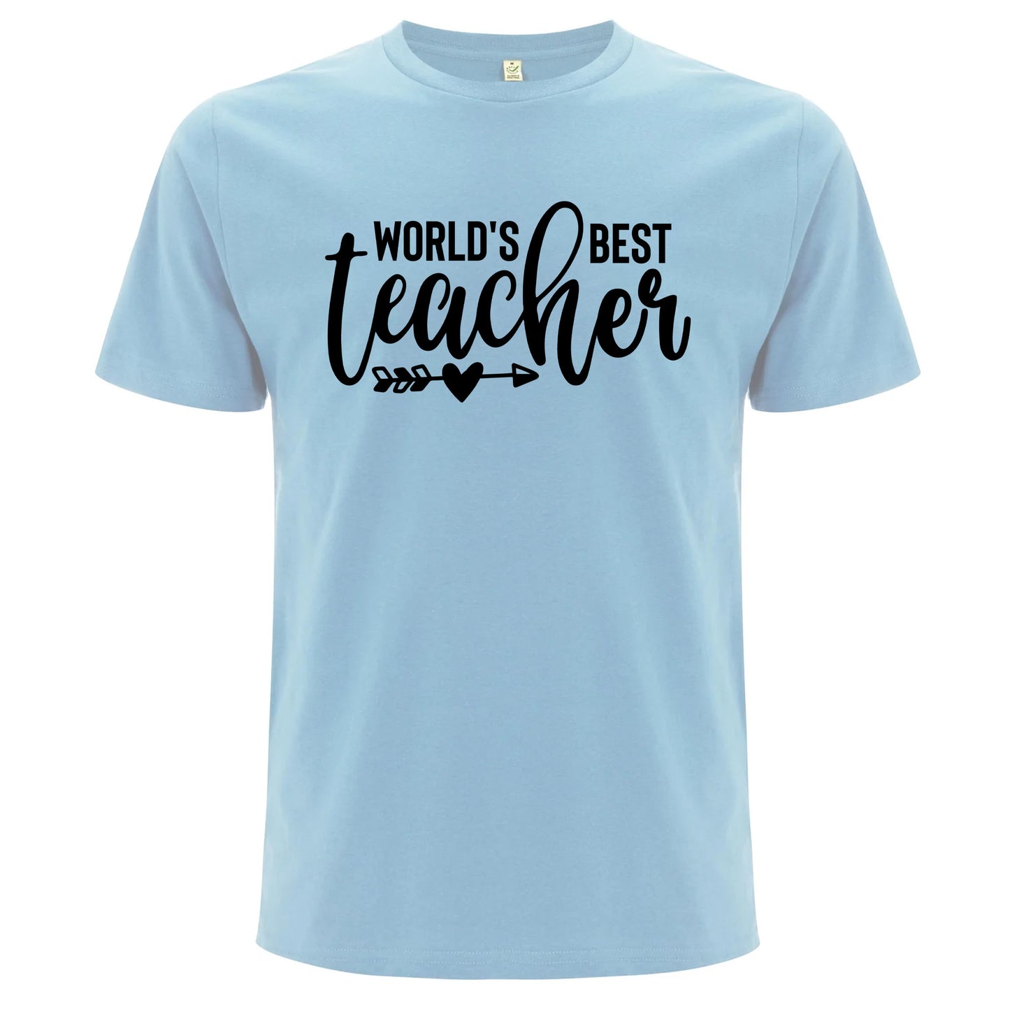 World's Best Teacher – T-shirt-Lovely Text