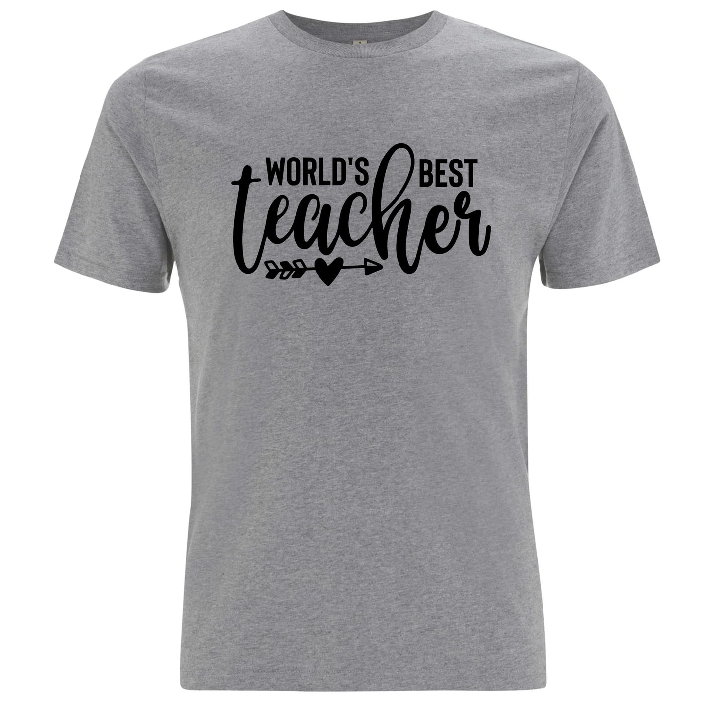 World's Best Teacher – T-shirt-Lovely Text