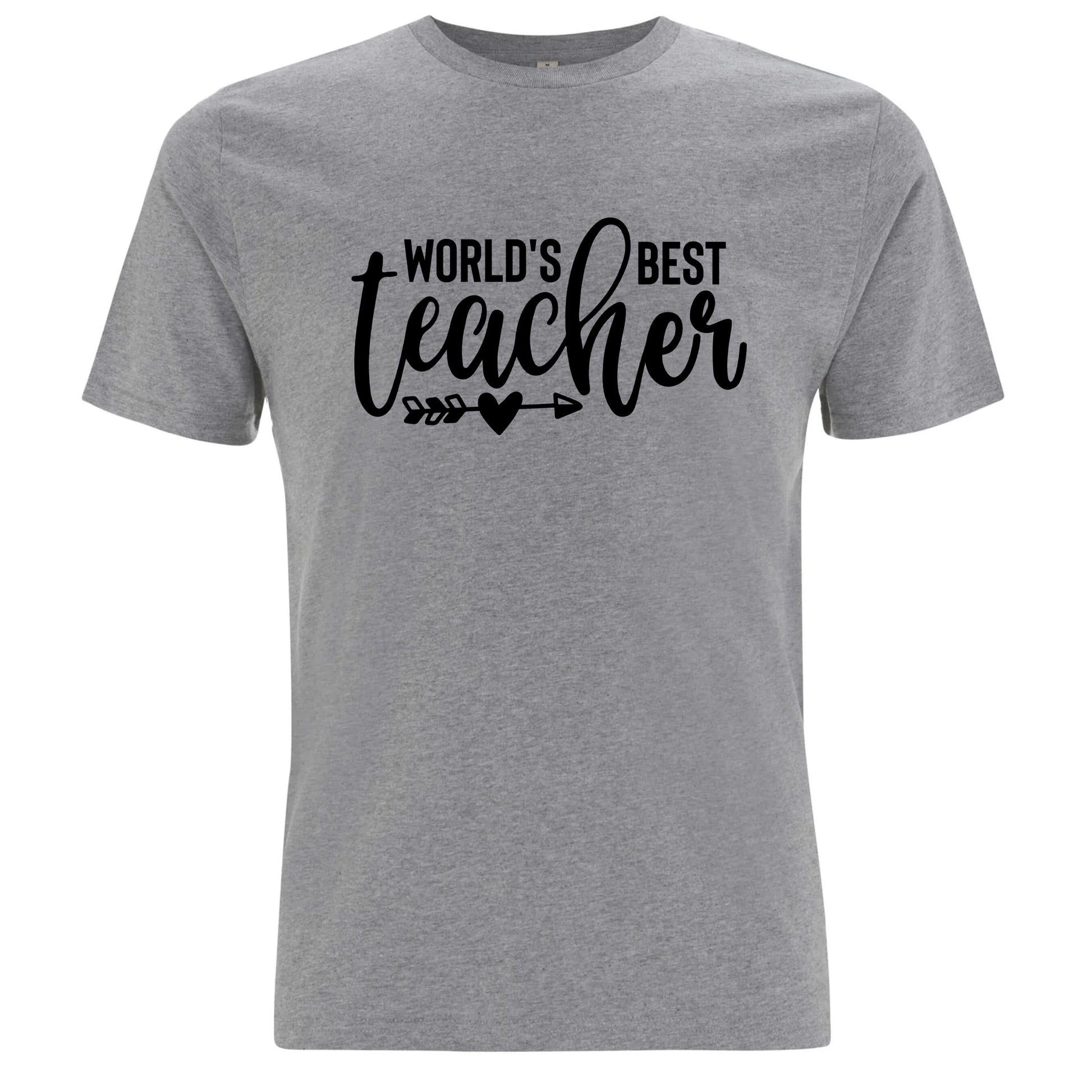 World's Best Teacher – T-shirt-Lovely Text