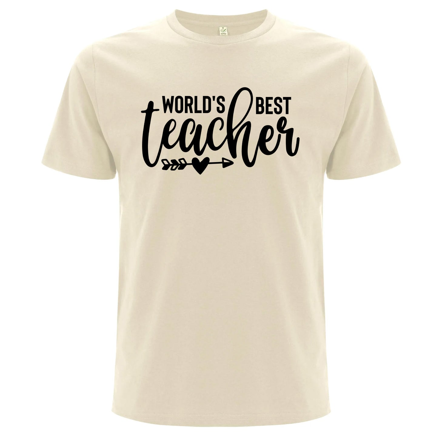 World's Best Teacher – T-shirt-Lovely Text