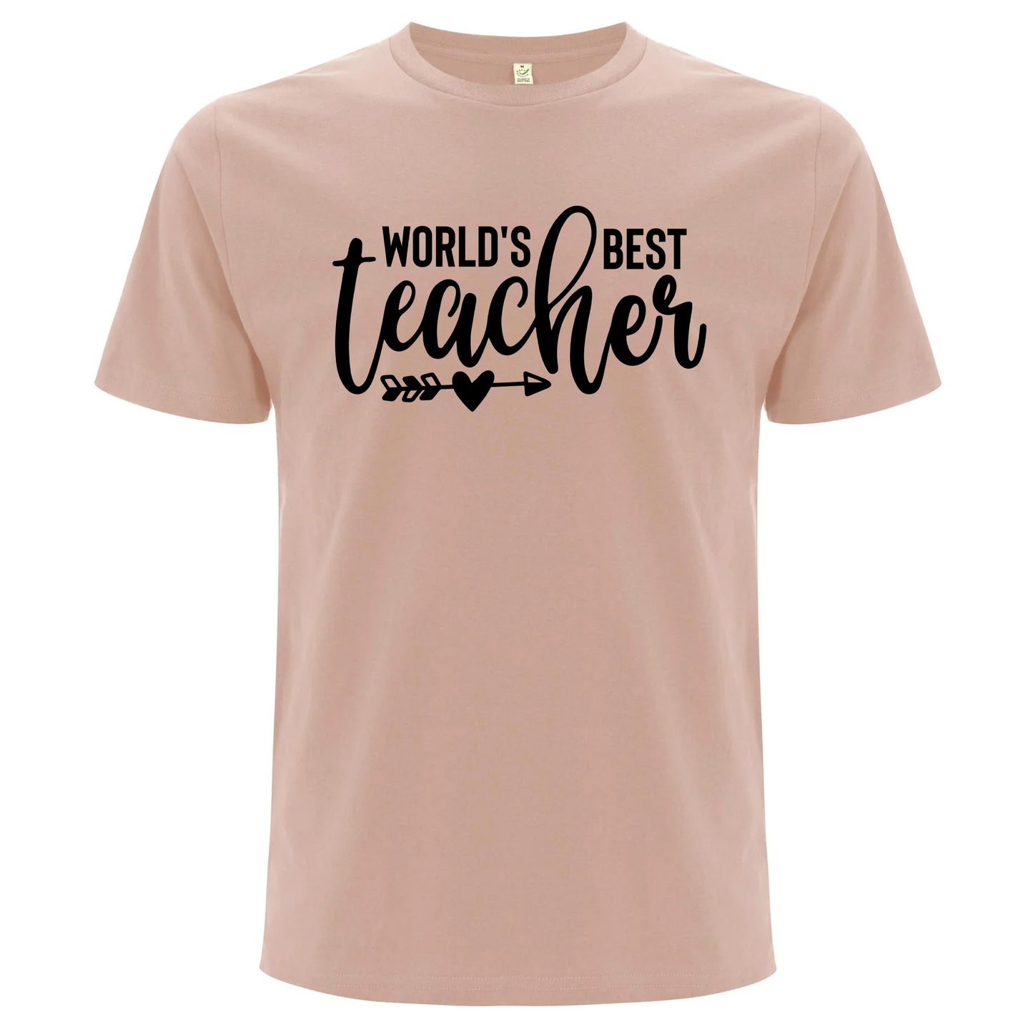 World's Best Teacher – T-shirt-Lovely Text