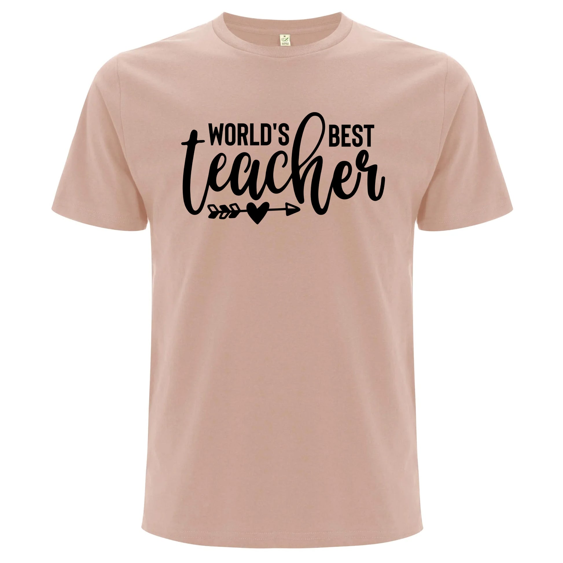 World's Best Teacher – T-shirt-Lovely Text