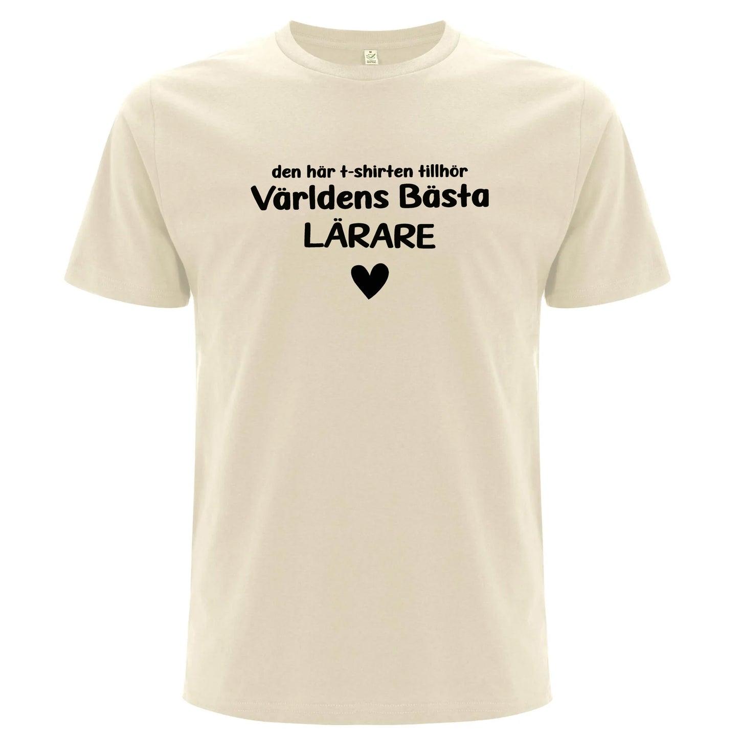 Den här T-shirten tillhör Världens Bästa Lärare/Pedagog-Lovely Text