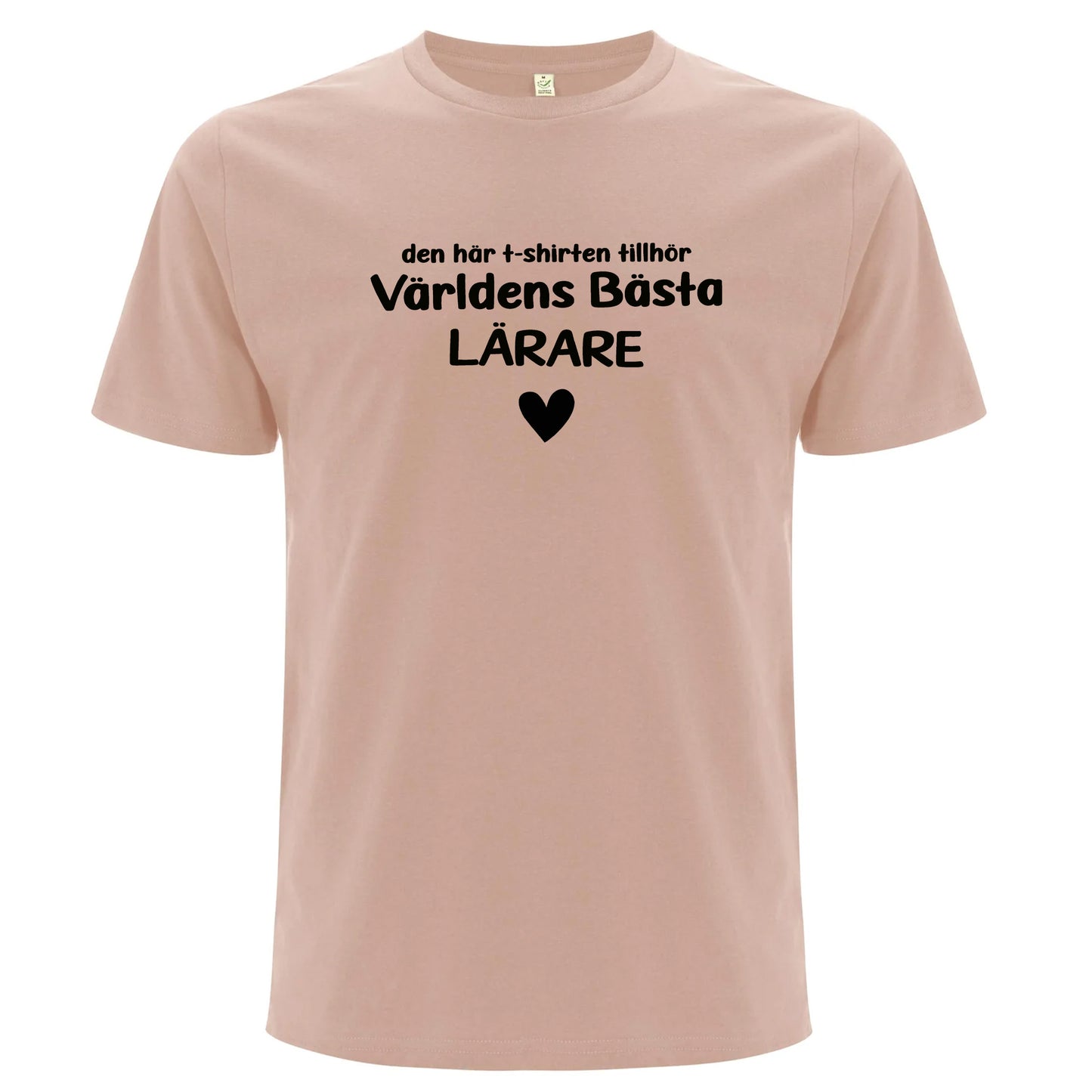 Den här T-shirten tillhör Världens Bästa Lärare/Pedagog-Lovely Text