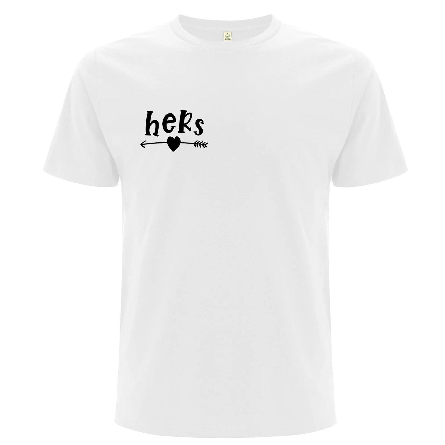 His och Hers – Matchande T-shirts för Par till Alla Hjärtans Dag