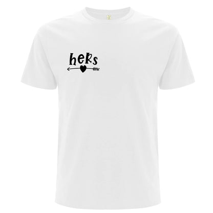 His och Hers – Matchande T-shirts för Par till Alla Hjärtans Dag