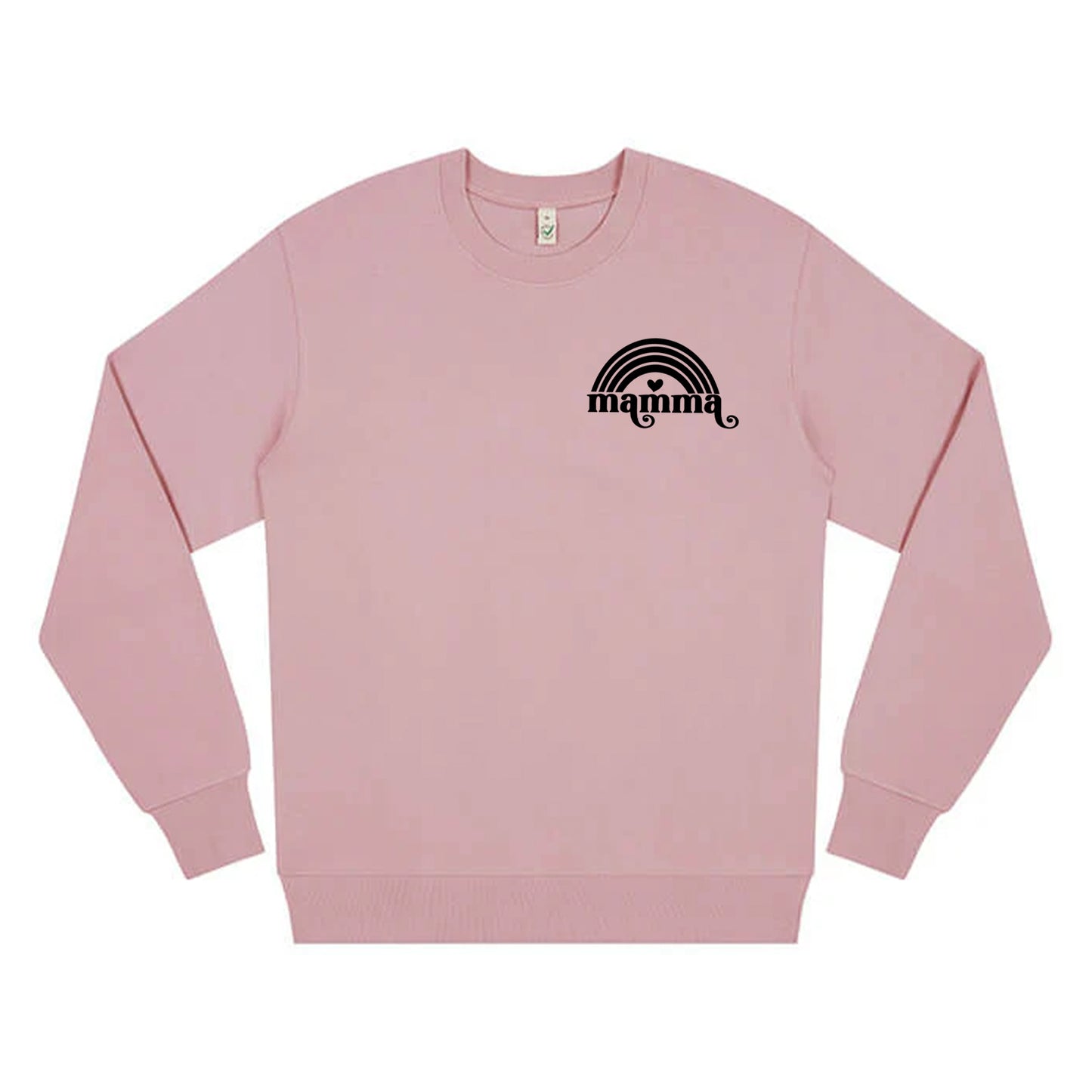 Mamma Tröja med Regnbåge – Unisex Sweatshirt